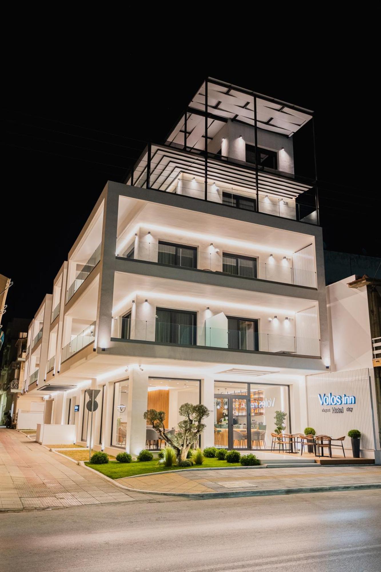 Volos Inn Hotel Eksteriør bilde