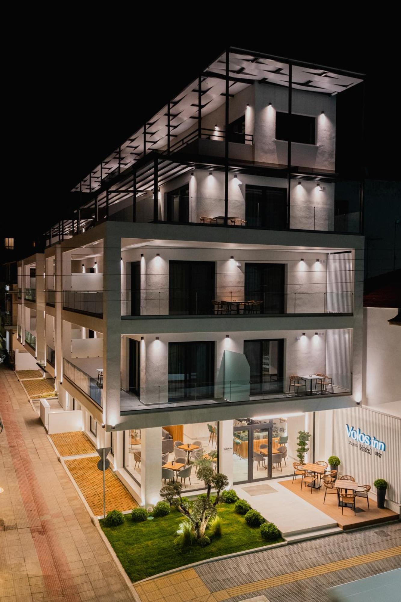Volos Inn Hotel Eksteriør bilde